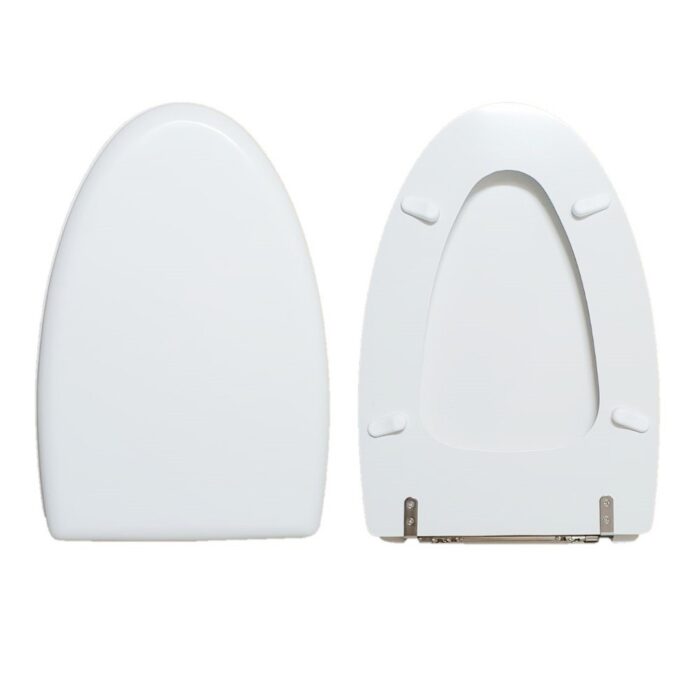 Copriwater Synua Axa legno rivestito in resina poliestere bianco - immagine 1