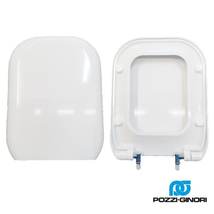 Copriwater Q3 Pozzi Ginori termoindurente bianco Originale - immagine 1