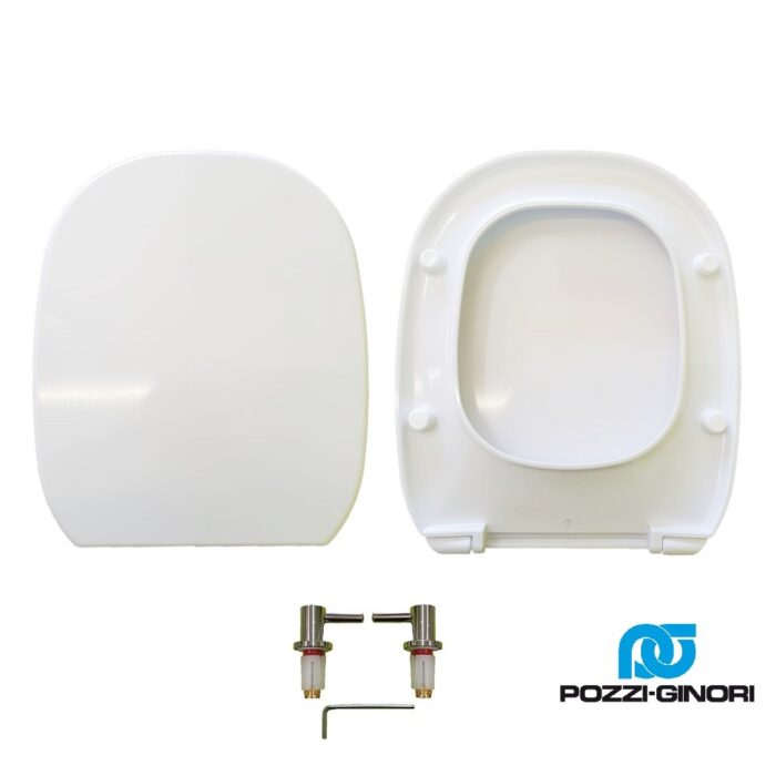 Copriwater 500 Pozzi Ginori termoindurente bianco Originale - immagine 1