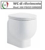 Copriwater 500 Pozzi Ginori termoindurente bianco Originale - immagine 5