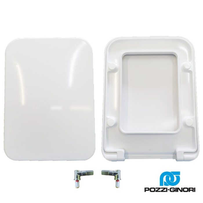 Copriwater Novecento Pozzi Ginori termoindurente bianco Soft Close Originale - immagine 1