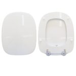 Copriwater X2 GSI legno rivestito in resina poliestere bianco