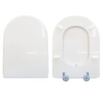Copriwater Fiorile Sospeso Ideal Standard legno rivestito in resina poliestere bianco