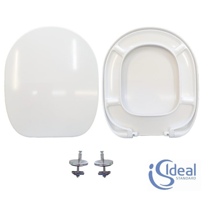 Copriwater Connect Ideal Standard termoindurente bianco Originale - immagine 1