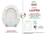 Copriwater Duo Laufen legno rivestito in resina poliestere bianco - immagine 2
