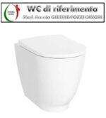 Copriwater Acanto Pozzi Ginori Geberit termoindurente bianco Originale - immagine 3