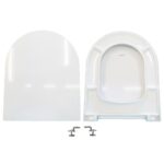 Copriwater Me By Starck Duravit termoindurente bianco Originale