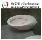 Copriwater Join Lungo Pozzi Ginori legno rivestito in resina poliestere bianco - immagine 3