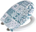 Copriwater Universale Ancient termoindurente Soft Close Sgancio Rapido - immagine 3