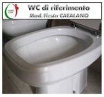 Copriwater Fiesta Catalano legno rivestito in resina poliestere bianco - immagine 4