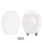 Copriwater Colibrì Pozzi Ginori legno verniciato bianco Carrara & Matta