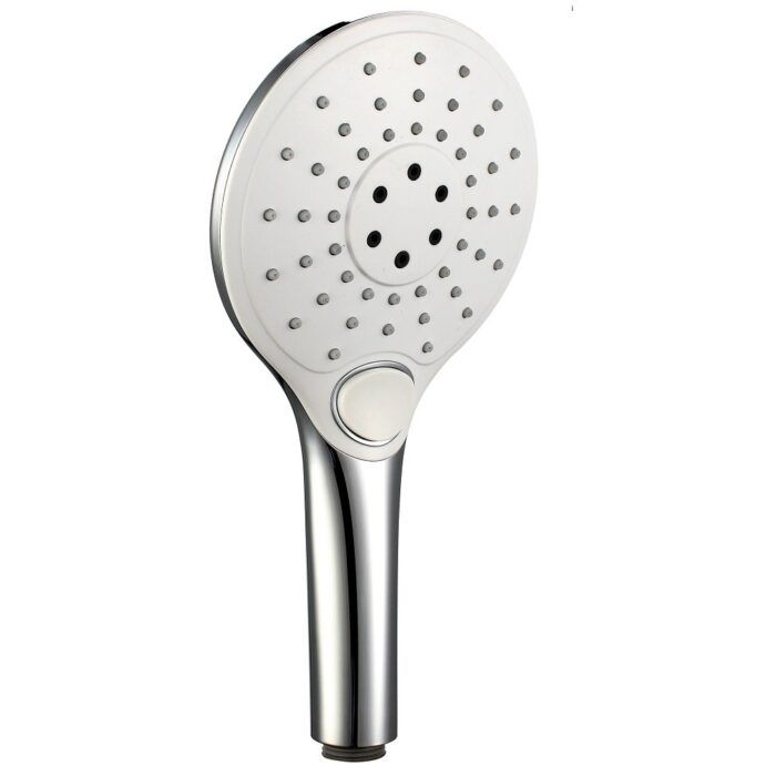 Doccetta Button in ABS cromato 3 getti - immagine 1