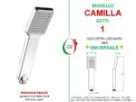 Doccetta Camilla in ABS cromato monogetto - immagine 2