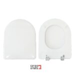 Copriwater Ydra Pozzi Ginori legno verniciato bianco Carrara & Matta