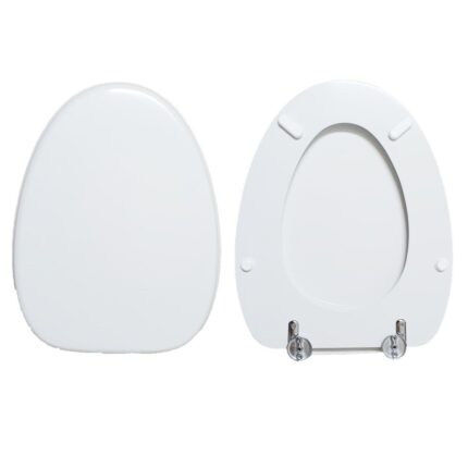 Copriwater Form 500 Vitra legno rivestito in resina poliestere bianco