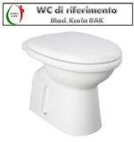 Copriwater Karla Rak termoindurente bianco Originale - immagine 4