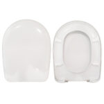 Copriwater Xenia GSI termoindurente avvolgente bianco