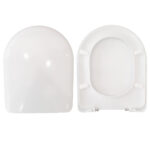 Copriwater Quadrarco Dolomite termoindurente avvolgente bianco