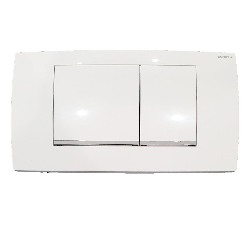 115_899_KJ_1_4170-copy-of-Placca-meccanica-per-cassetta-incasso-Coes.jpeg Piastra di azionamento Bianca Cromo Twiline30 doppio tasto Geberit - immagine 1
