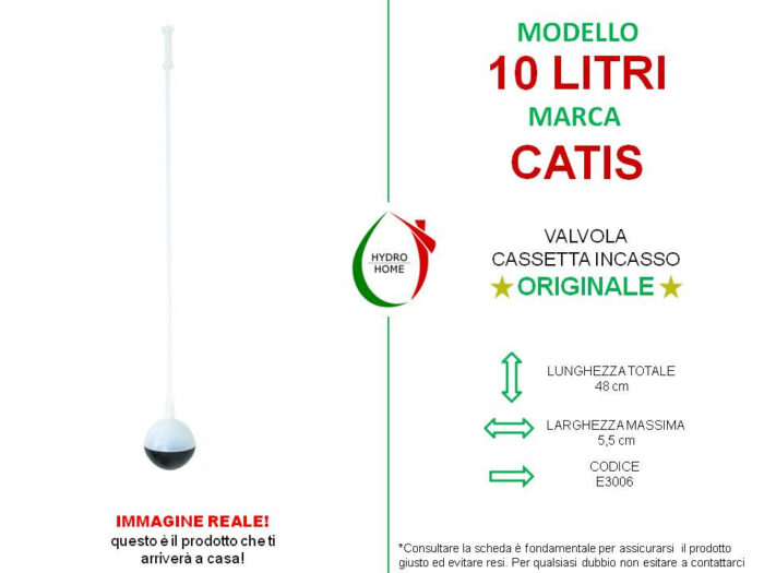 Valvola 10 Litri per cassetta incasso Catis - immagine 2
