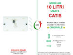 Kit porta meccanismi 10 Litri per cassetta incasso Catis - immagine 2