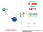 Gruppo Galleggiante 11 Litri per cassetta incasso Catis - immagine 2