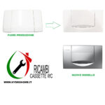 Piastra di azionamento Cromo 200F mono tasto Geberit - immagine 4