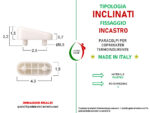 Kit paracolpi inclinati in plastica per copriwater - immagine 2
