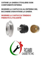 Pulsante pneumatico con ghiera Tonda per cassetta esterna - immagine 5