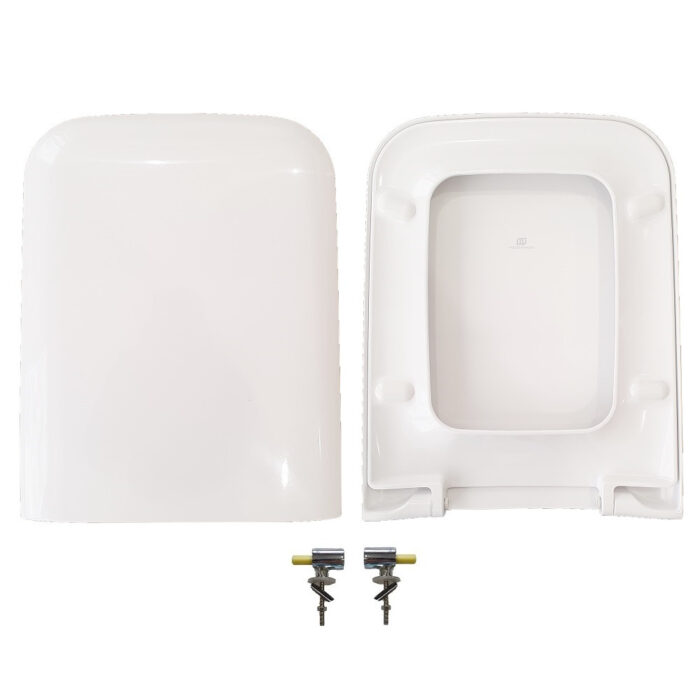 Copriwater Metrica Pozzi Ginori Geberit termoindurente bianco Soft Close Originale - immagine 1