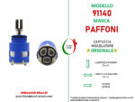 Cartuccia di ricambio per miscelatori Paffoni ZA91140 - immagine 2