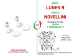 Ricambio Novellini Cuscinetti e Supporti Bianco Lunes R 1 binario - immagine 2