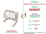 Supporto unificato monotasto e doppio tasto dal 1989 Geberit - immagine 3