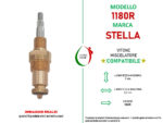 Vitone per rubinetto compatibile con 1180R serie Roma Stella - immagine 2