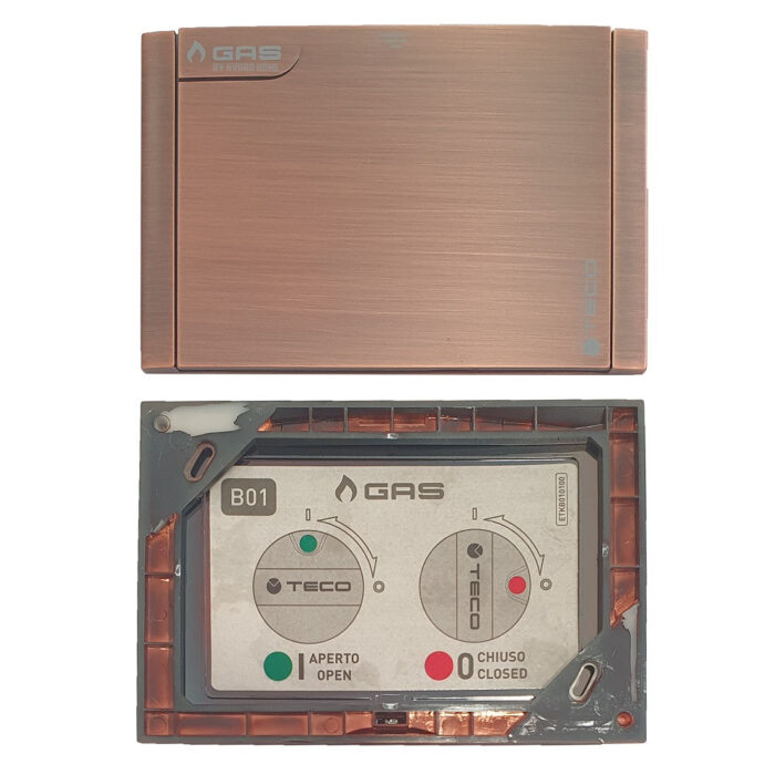 Placca di copertura valvola Gas Teco B01 Multicolore - immagine 3
