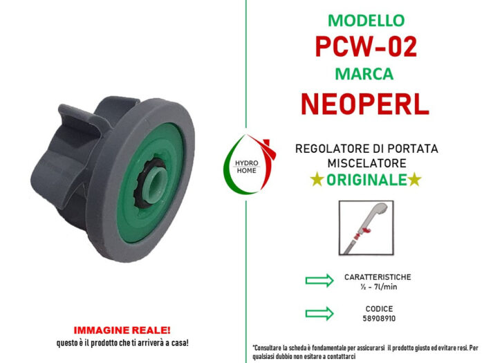 Regolatore di flusso Neoperl PCW-02 passo 1/2 pollice - immagine 9