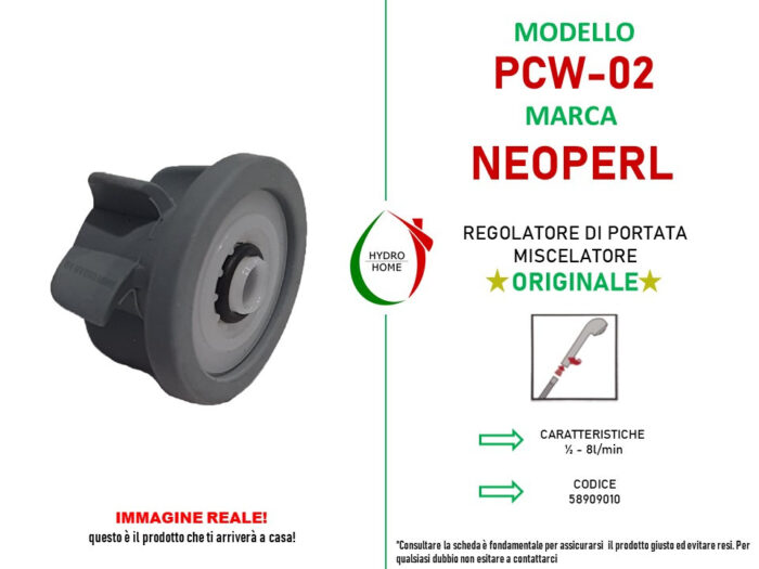 Regolatore di flusso Neoperl PCW-02 passo 1/2 pollice - immagine 10