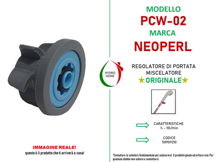 Regolatore di flusso Neoperl PCW-02 passo 1/2 pollice - immagine 12