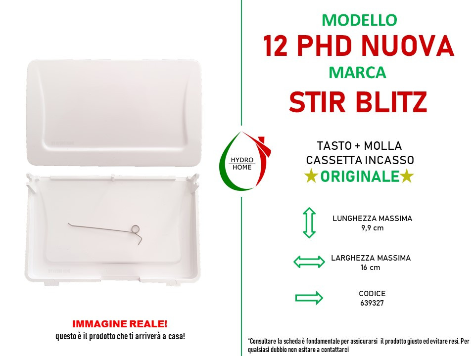 639327_6636-copy-of-Gruppo-comando-placca-nuova-12-PHD-cassetta-incasso-Stir-Blitz.jpeg Tasto e Molla per placca nuova 12 PHD cassetta incasso Stir Blitz - immagine 2