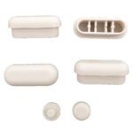 Kit paracolpi in gomma per copriwater termoindurente multi spessore - immagine 4