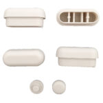 Kit paracolpi in gomma per copriwater termoindurente multi spessore - immagine 5