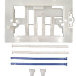 Controplacca River Ria per cassetta incasso Oli