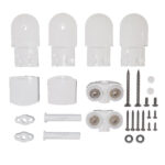Kit carrucole di ricambio Novellini Jolly vasca