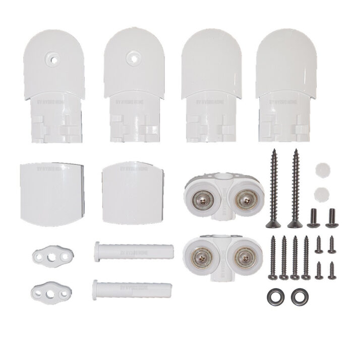 Kit carrucole di ricambio Novellini Jolly vasca - immagine 1