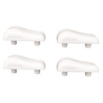 Kit paracolpi Ondulati in plastica per copriwater