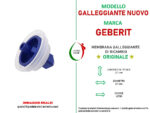 Kit guarnizioni per riparazione nuove cassette WC Geberit + F200 - immagine 4