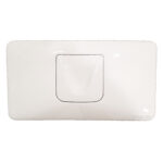 Placca di azionamento monotasto Bianca Grohe 37054SH0