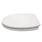 Copriwater Selnova 3 Pozzi Ginori legno rivestito in resina poliestere bianco - immagine 3