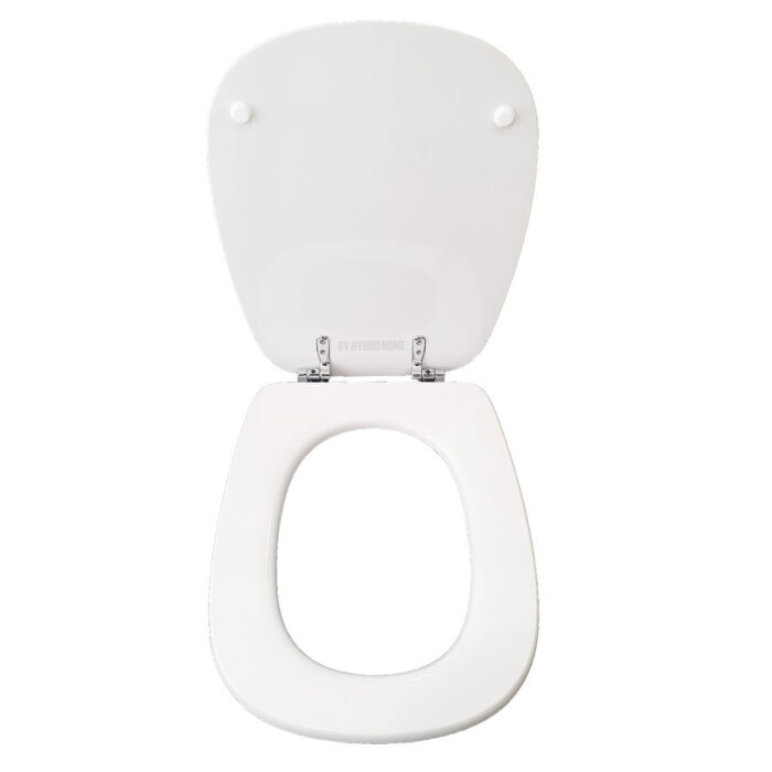 Copriwater Arolla Laufen legno rivestito in resina poliestere bianco come originale - immagine 4