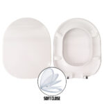 Copriwater Tonic Ideal Standard Soft Close termoindurente bianco come originale